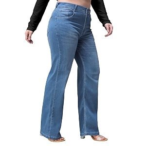 miss chase a women39s wide-leg high rise regular-length stretchable denim jeans