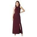 Miss Chase Women39s Designer Wine Red Fringed