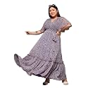 Miss Chase A Women39s Floral Wrap Chiffon