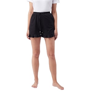 Miss Chase Womens Gray Solid Straight Relaxed