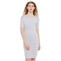 Miss Chase Women39s Grey and White Round