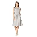 Miss Chase Women39s Grey and White Striped