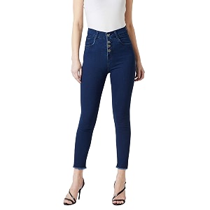 Miss Chase Womens High Rise Skinny Fit