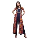 Miss Chase Women's Keyhole Neck Regular Sleeve Regular Length Jumpsuit with Pockets
