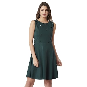Miss Chase Womens A-Line Mini Dress
