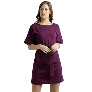 Miss Chase Womens A-Line Mini Dress