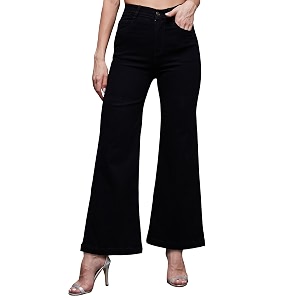 Miss Chase Womens Loose High Rise Jeans