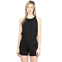 Miss Chase Women39s Black Solid Party Playsuit