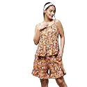 Miss Chase Women39s Multicolour Round Neck Sleeveless