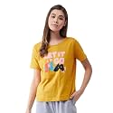 Miss Chase Women39s Mustard Yellow Round Neck
