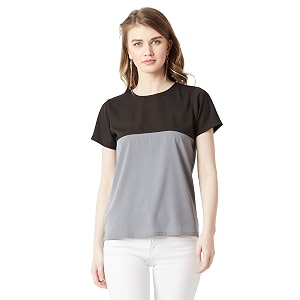 Miss Chase Womens Navy Blue and Yellow
