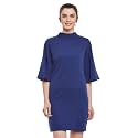 Miss Chase Women39s Navy Blue Plain Solid