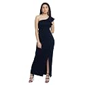 Miss Chase Women39s Solid One Shoulder Sleeveless