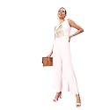 Miss Chase Women39s Off-White Solid Regular Length