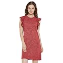 Miss Chase Women39s Pink Ruffled Shift Dress