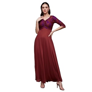 miss chase women39s round neck cap sleeves lace knee -long skater dress