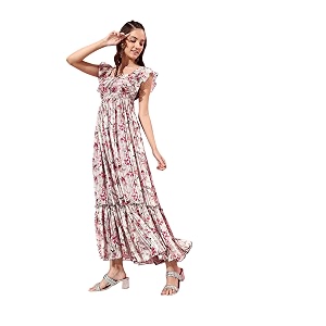 miss chase women39s round neck cap sleeves lace knee -long skater dress
