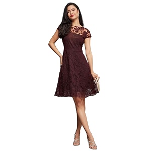 Miss Chase Womens Round Neck Sleeveless Floral