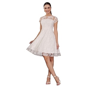 Miss Chase Womens Round Neck Sleeveless Floral