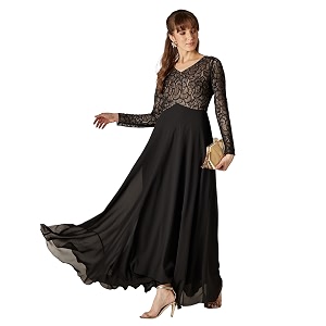 miss chase women39s round neck cap sleeves lace knee -long skater dress