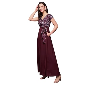 miss chase women39s round neck cap sleeves lace knee -long skater dress