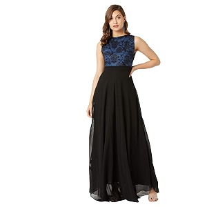 miss chase women39s round neck cap sleeves lace knee -long skater dress