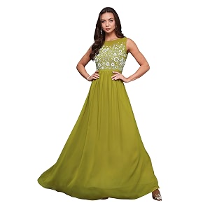miss chase women39s round neck sleeve embellished fit flare maxi dress