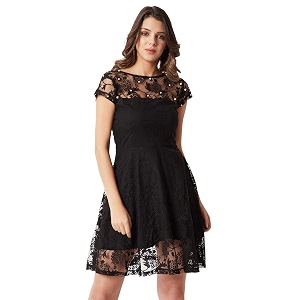Miss Chase Womens Round Neck Sleeveless Floral