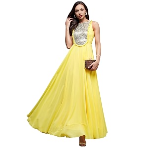 miss chase women39s round neck sleeve embellished fit flare maxi dress