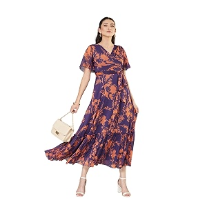 miss chase women39s round neck cap sleeves lace knee -long skater dress