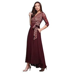 miss chase women39s round neck cap sleeves lace knee -long skater dress