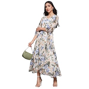 miss chase women39s round neck cap sleeves lace knee -long skater dress
