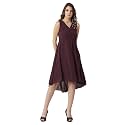 Miss Chase Women39s Round Neck Sleeveless Floral