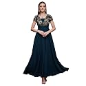 Miss Chase Women's Round Neck Cap Sleeves Lace Knee -Long Skater Dress