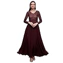 Miss Chase Women's Round Neck Cap Sleeves Lace Knee -Long Skater Dress