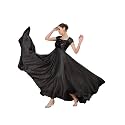 Miss Chase Women's Round Neck Sleeve Embellished Fit Flare Maxi Dress