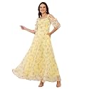 Miss Chase Women's Round Neck Cap Sleeves Lace Knee -Long Skater Dress