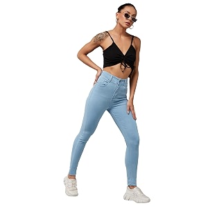 Miss Chase Womens Skinny Fit High Rise