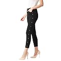 Miss Chase Women39s Skinny High Rise Cropped