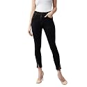 Miss Chase Women39s Skinny High Rise Cropped