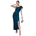 Miss Chase Women39s Solid One Shoulder Sleeveless