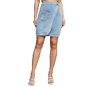 Miss Chase Women39s Straight-Fit High-Rise Stretchable Denim