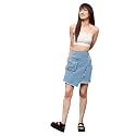 Miss Chase Women39s Straight-Fit High-Rise Stretchable Denim