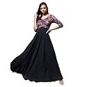 Miss Chase Women39s Sweet-Heart Neck 34 Sleeve