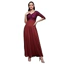 Miss Chase Women39s Sweet-Heart Neck 34 Sleeve