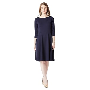 Miss Chase Womens Synthetic Skater Dress