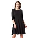 Miss Chase Women39s Synthetic Skater Dress