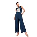 Miss Chase Women39s Teal Solid Relaxed Fit