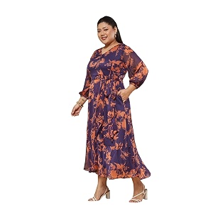 Miss Chase A Womens V-Neck Three-Quarter Sleeve