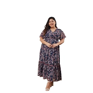 Miss Chase A Womens V-Neck Three-Quarter Sleeve